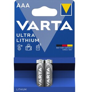 Baterie AAA LR3 VARTA Ultra Lithium (2 szt.)