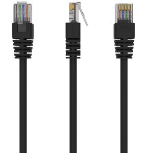 Kabel RJ-45 - RJ-45 GEMBIRD PP12-5M/BK 5 m