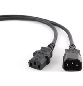 Kabel zasilający IEC 320 C13 - IEC 320 C14 CABLEXPERT 1.8 m