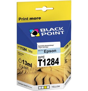 Tusz BLACK POINT do Epson T1294 Żółty 10 ml BPET1294