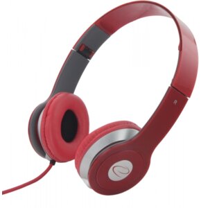 Słuchawki nauszne ESPERANZA EH145R Techno Czerwony