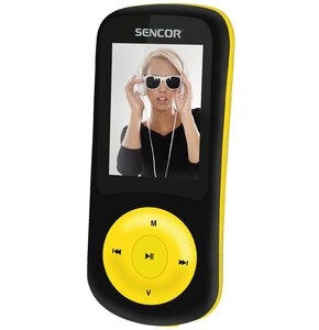 Odtwarzacz MP3/MP4 SENCOR SFP 5870 BYL Żółty