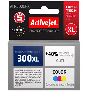 Tusz ACTIVEJET do HP 300 XL CC644EE Kolorowy 21 ml AH-300CRX