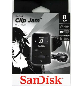 Odtwarzacz MP3 SANDISK Sansa Clip Jam 8GB Czarny