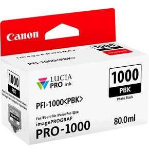 Tusz CANON PFI-1000 PB Czarny 80 ml 0546C001