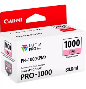 Tusz CANON PFI-1000 PM Purpurowy 80 ml 0551C001
