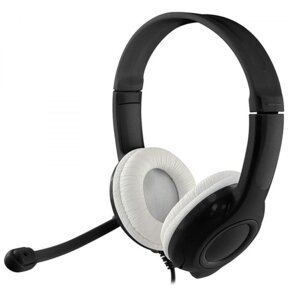 Słuchawki nauszne MEDIA-TECH Epsilon MT3573 Czarno-biały