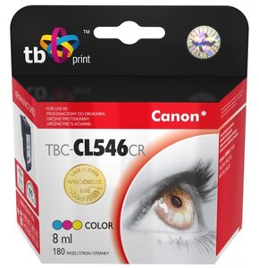 Tusz TB PRINT do Canon CL-546CR Kolorowy 8 ml TBC-CL546CR