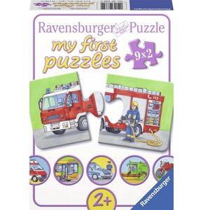 Puzzle RAVENSBURGER Pojazdy (18 elementów)