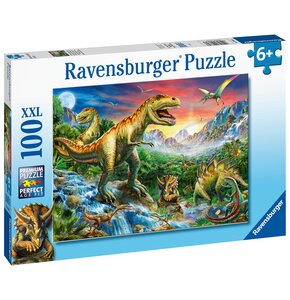 Puzzle RAVENSBURGER Premium Dinozaury (100 elementów)