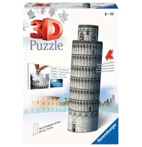 Puzzle 3D RAVENSBURGER Budowle Krzywa Wieża w Pizie (216 elementów)