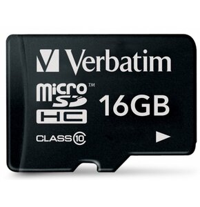 Karta pamięci VERBATIM Premium microSDHC 16GB