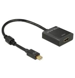 Adapter Mini DisplayPort - HDMI DELOCK 0.2 m