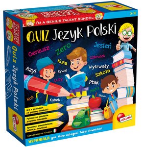 Gra edukacyjna LISCIANI I'm a Genius Quiz Język Polski 304-P54350