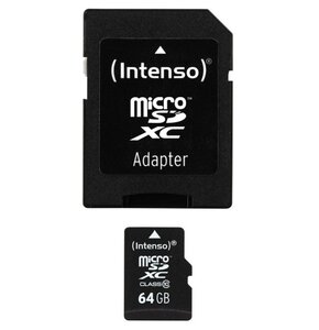 Karta pamięci INTENSO micro SDXC 64 GB Class 10