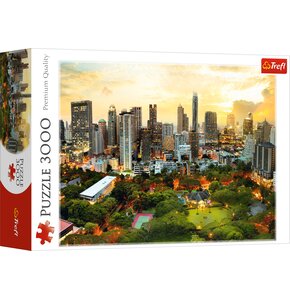 Puzzle TREFL Premium Quality Zachód Słońca w Bangkoku 33060 (3000 elementów)