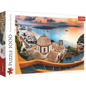 Puzzle TREFL Premium Quality Bajkowe Santorini 10445 (1000 elementów)