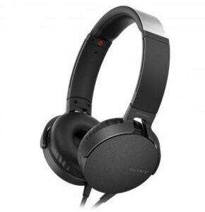 Słuchawki nauszne SONY MDR-XB550APB z mikrofonem Czarny