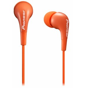 Słuchawki dokanałowe PIONEER SE-CL502M Pomarańczowy