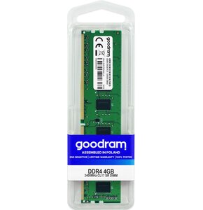 Pamięć RAM GOODRAM 4GB 2400MHz DDR4 DIMM GR2400D464L17S/4G