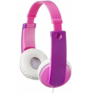 Słuchawki nauszne JVC HA-KD7-P-E dla dzieci Różowo-fioletowy
