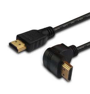 Kabel HDMI - HDMI SAVIO CL-109 2.0 4K kątowy 3 m