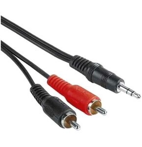 Kabel Jack 3.5 mm - 2xRCA HAMA 5 m