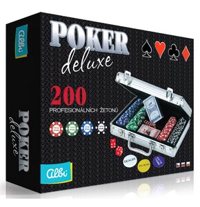 Gra karciana ALBI Poker Deluxe 200 żetonów 99456