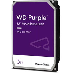 Dysk WD Purple Surveillance 3TB 3.5" SATA III HDD