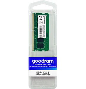 Pamięć RAM GOODRAM 16GB 2400MHz DDR4 SODIMM GR2400S464L17/16G