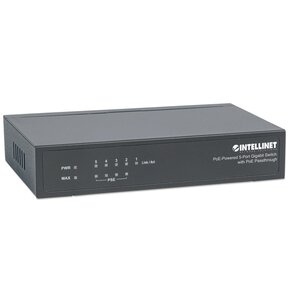 Switch INTELLINET 561082 Gigabit Ethernet, 5 portów, Funkcja PoE