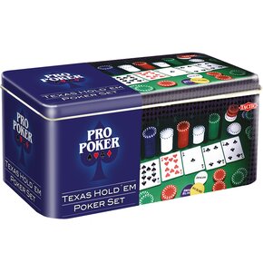 Gra karciana TACTIC Poker Pro Texas Hold'em Set 03095
