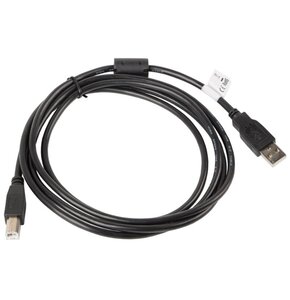 Kabel USB-A - USB-B LANBERG CA-USBA-11CC-0018-BK 1.8 m