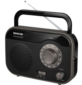 Radio SENCOR SRD 210 B Przenośne