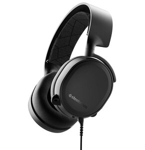 Słuchawki STEELSERIES Arctis 3 Nauszne, Dźwięk przestrzenny Czarny