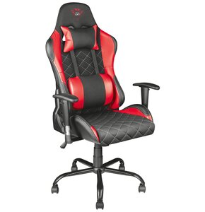 Fotel TRUST GXT 707R Resto Czarno-czerwony