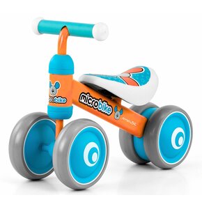 Rowerek biegowy MILLY MALLY Micro Mouse Niebiesko-pomarańczowy