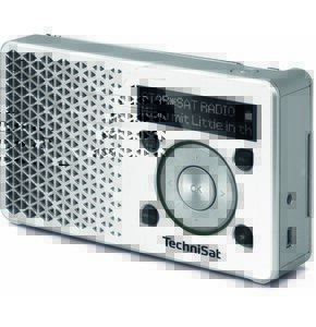 Radio TECHNISAT Digitradio 1 Cyfrowe Biało-srebrny