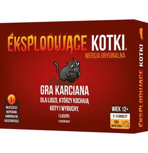 Gra karciana REBEL Eksplodujące Kotki