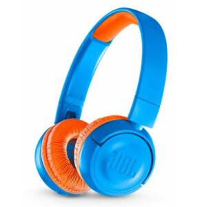 Słuchawki nauszne JBL Junior JR300BT dla dzieci Niebiesko-pomarańczowy