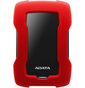 Dysk ADATA Durable Lite HD330 1TB HDD Czerwony