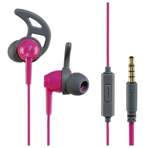 Słuchawki douszne HAMA Action Różowo-szare