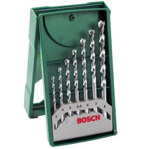 Zestaw wierteł do kamienia BOSCH X-Line 3-8 mm 2607019581 (7 elementów)