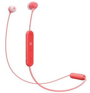 Słuchawki dokanałowe SONY WI-C300R Czerwony