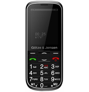 Telefon GÖTZE & JENSEN GFE36 Czarny