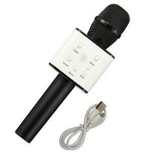 Mikrofon z głośnikiem XREC Karaoke Bluetooth Czarny