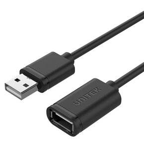 Przedłużacz USB-A - USB-A UNITEK Y-C447GBK 0.5 m