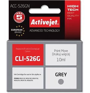 Tusz ACTIVEJET do Canon CLI-526G Szary 10 ml ACC-526GN