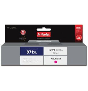 Tusz ACTIVEJET do HP 971 XL CN627AE Purpurowy 105 ml AH-971MRX