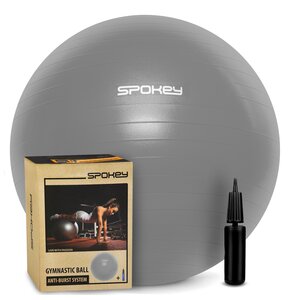 Piłka gimnastyczna SPOKEY Fitball III Szary (65 cm)